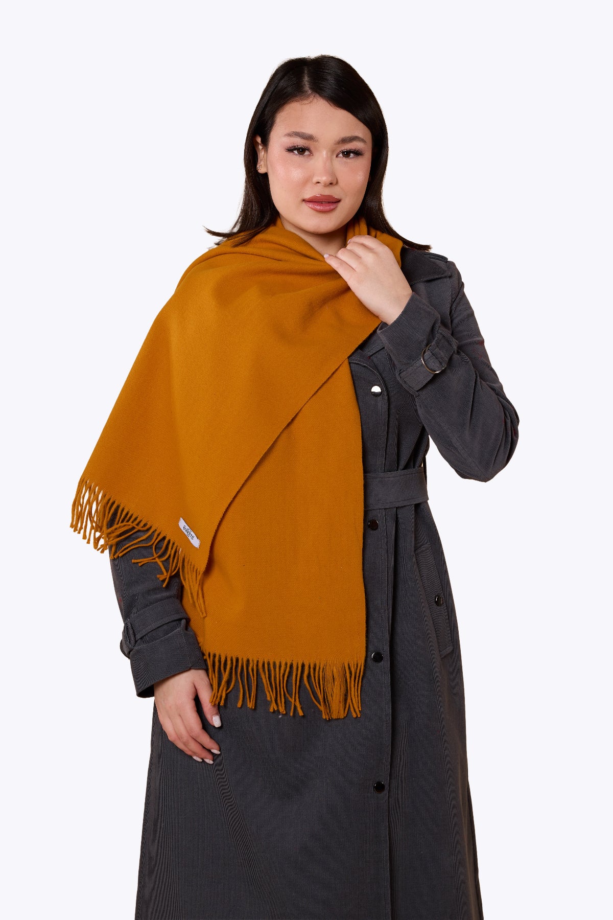 Belgravia Mustard Scarf