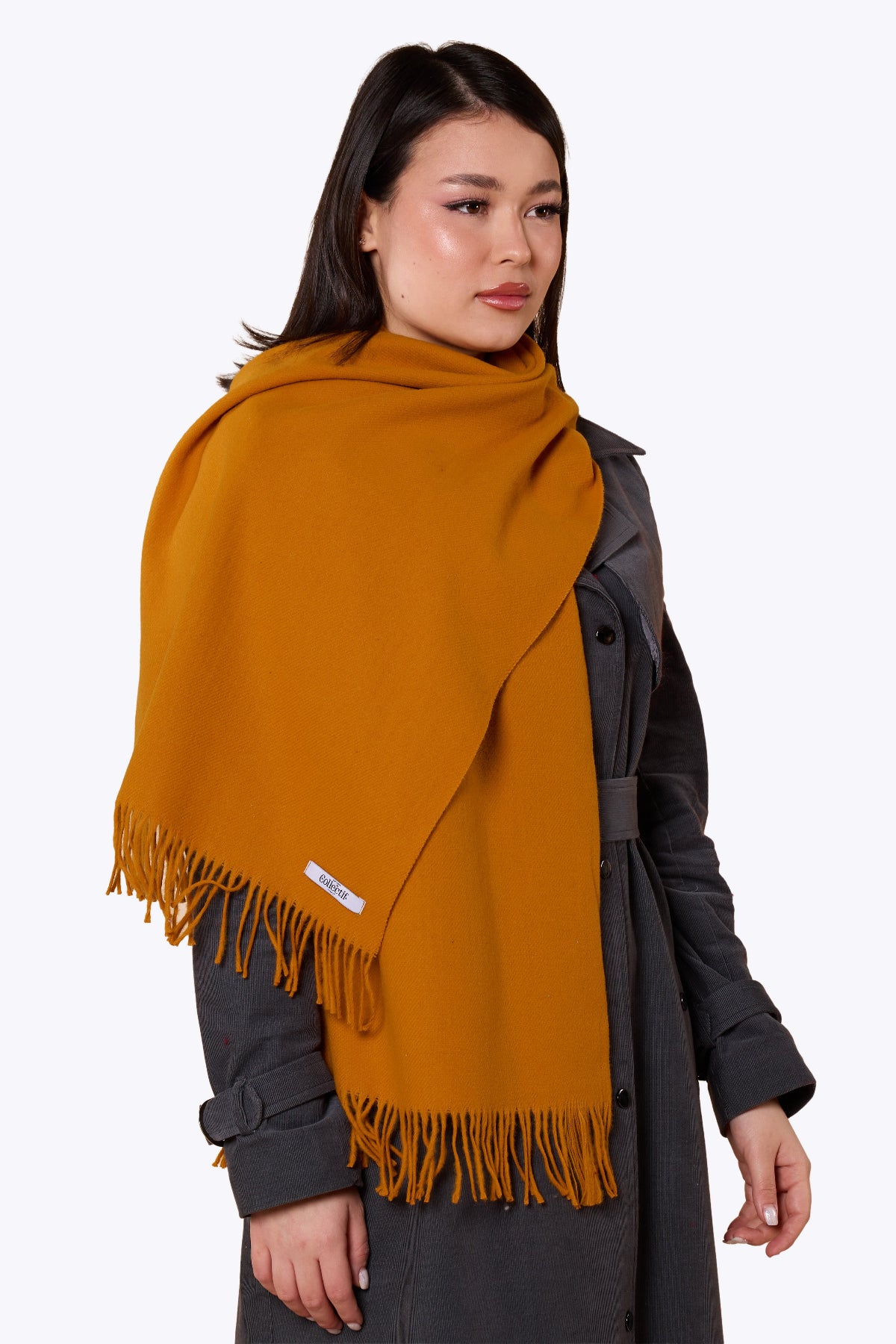 Belgravia Mustard Scarf