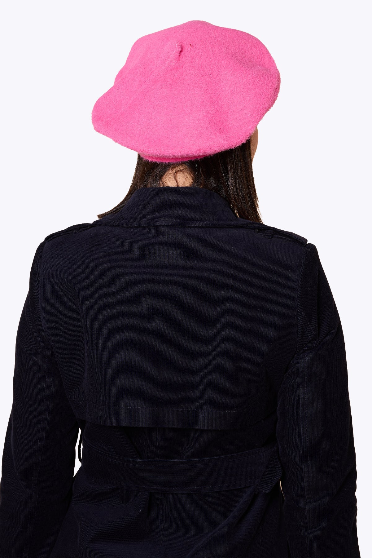 Doris Plain Beret Pink