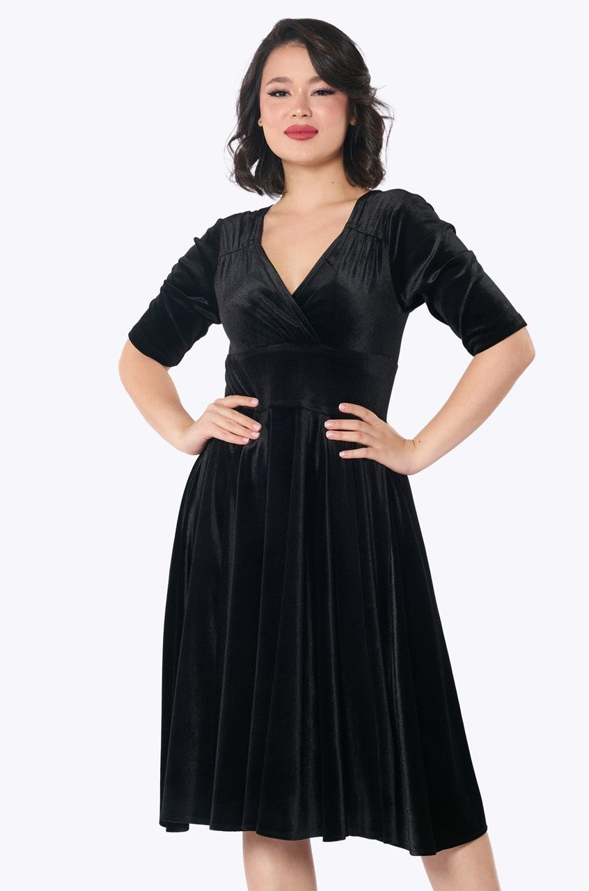 black doll dress ASOS LUXE - Tulle Baby Doll Dress - Women - Polyester - 4 US