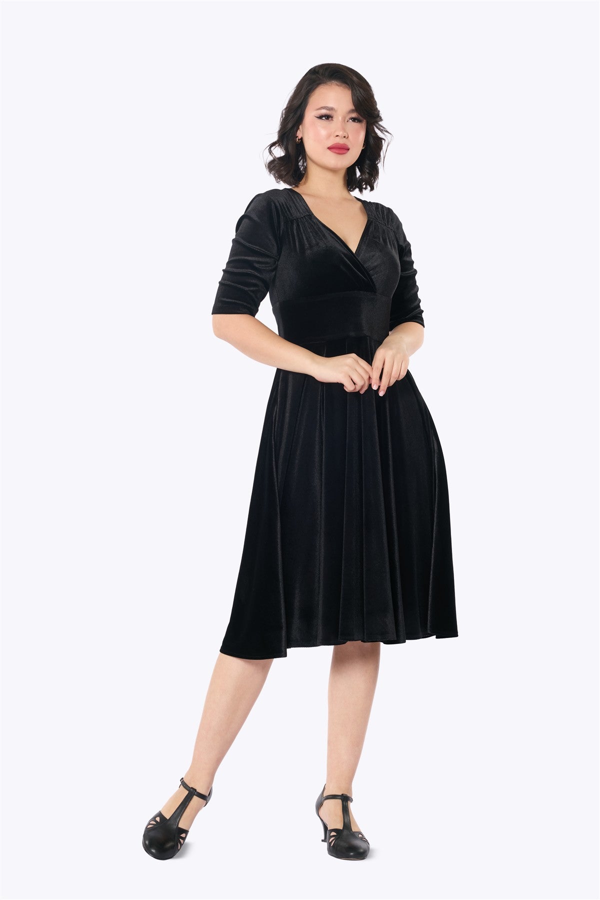 Trixie Velvet Doll Dress