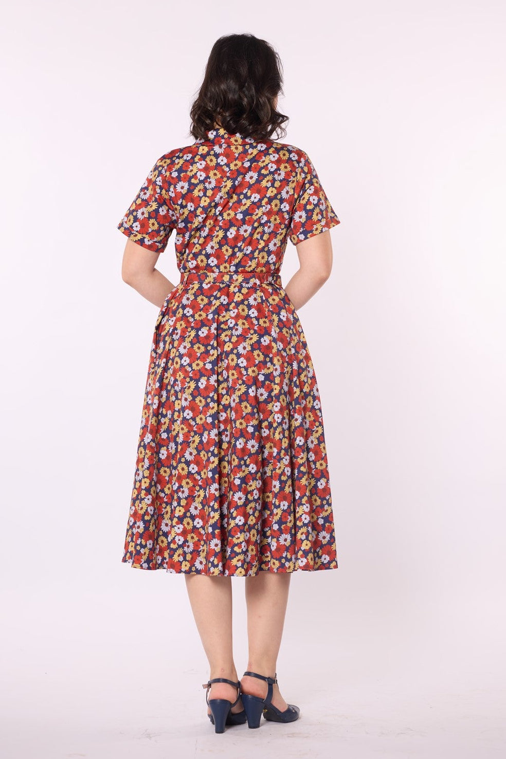 Caterina Bloomsbury Garden Swing Dress