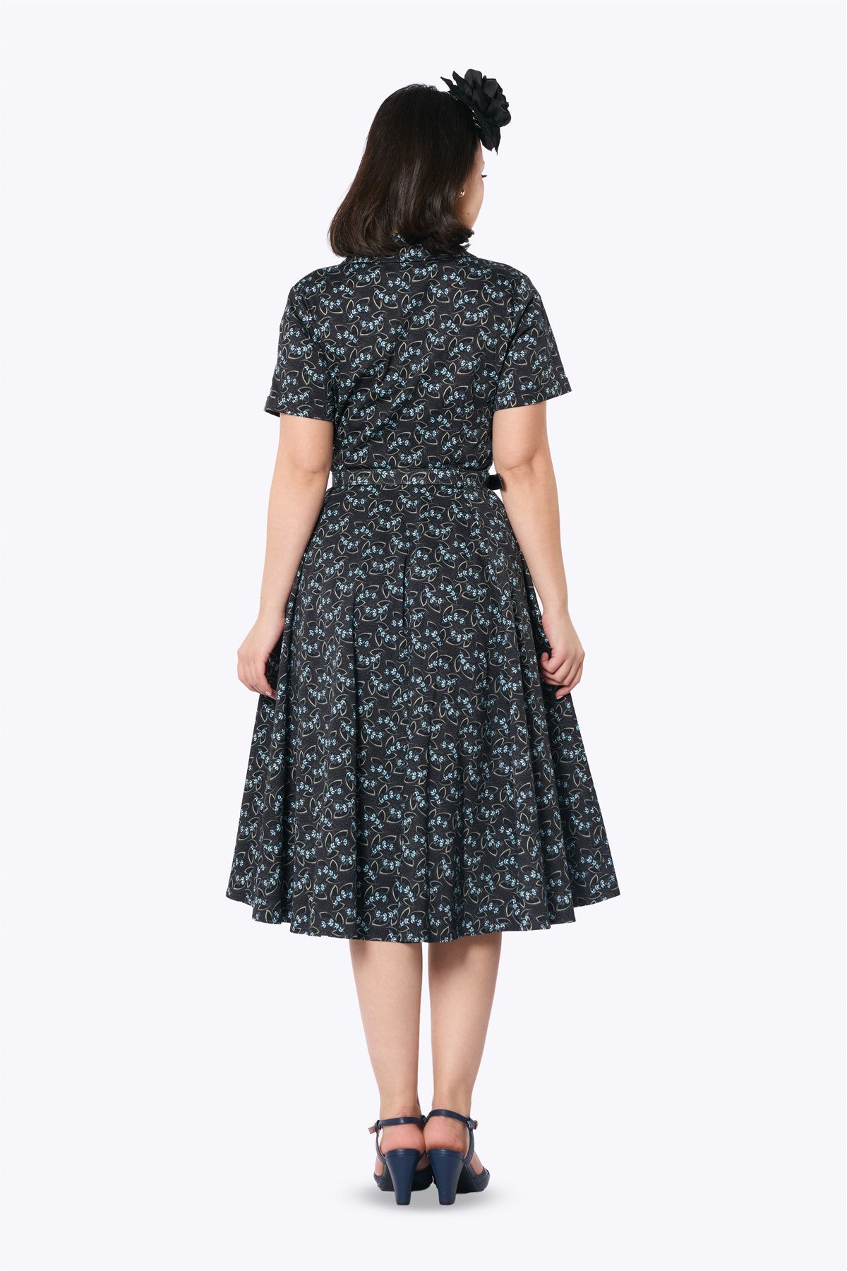Caterina Mistflower Swing Dress