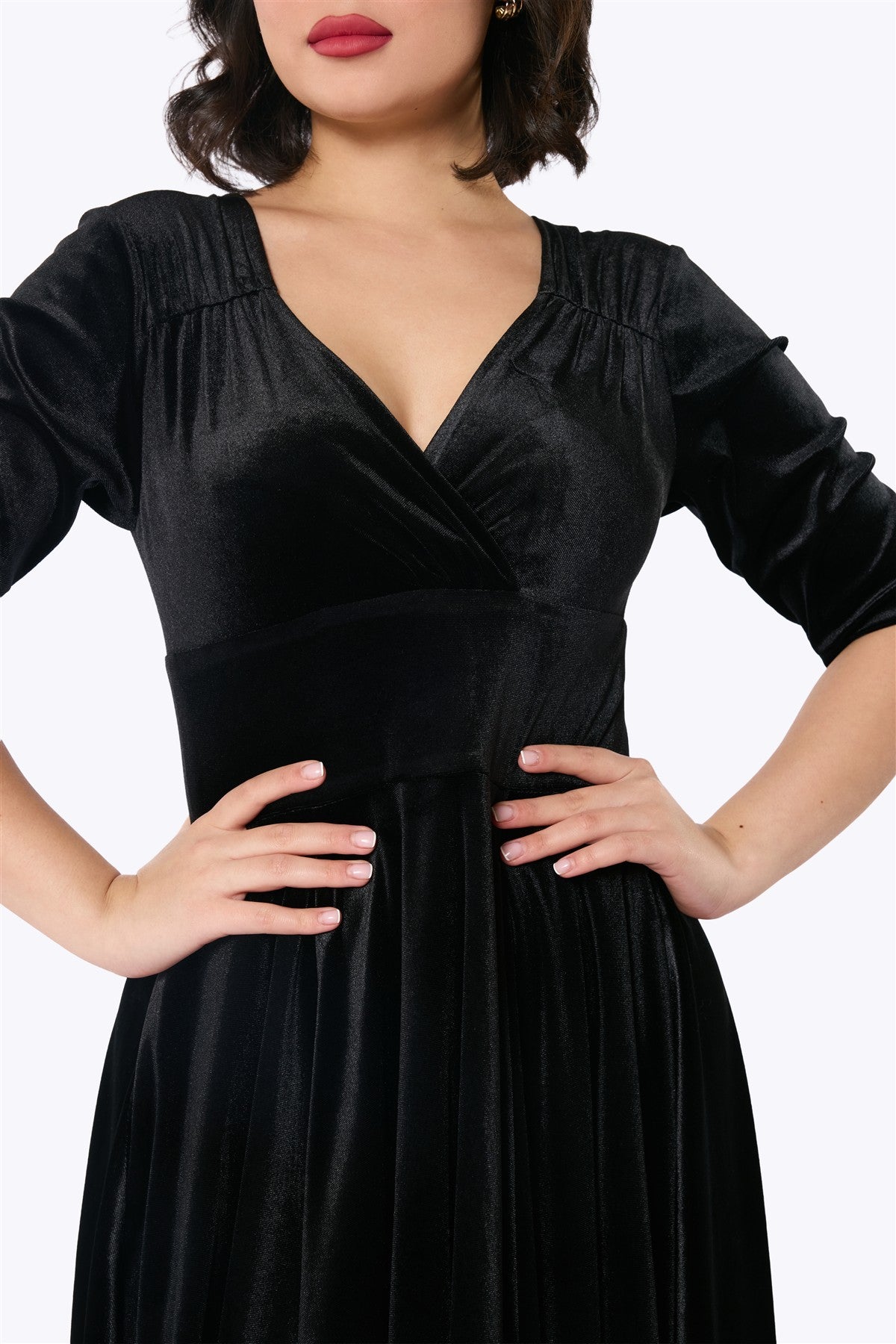 Trixie Velvet Doll Dress