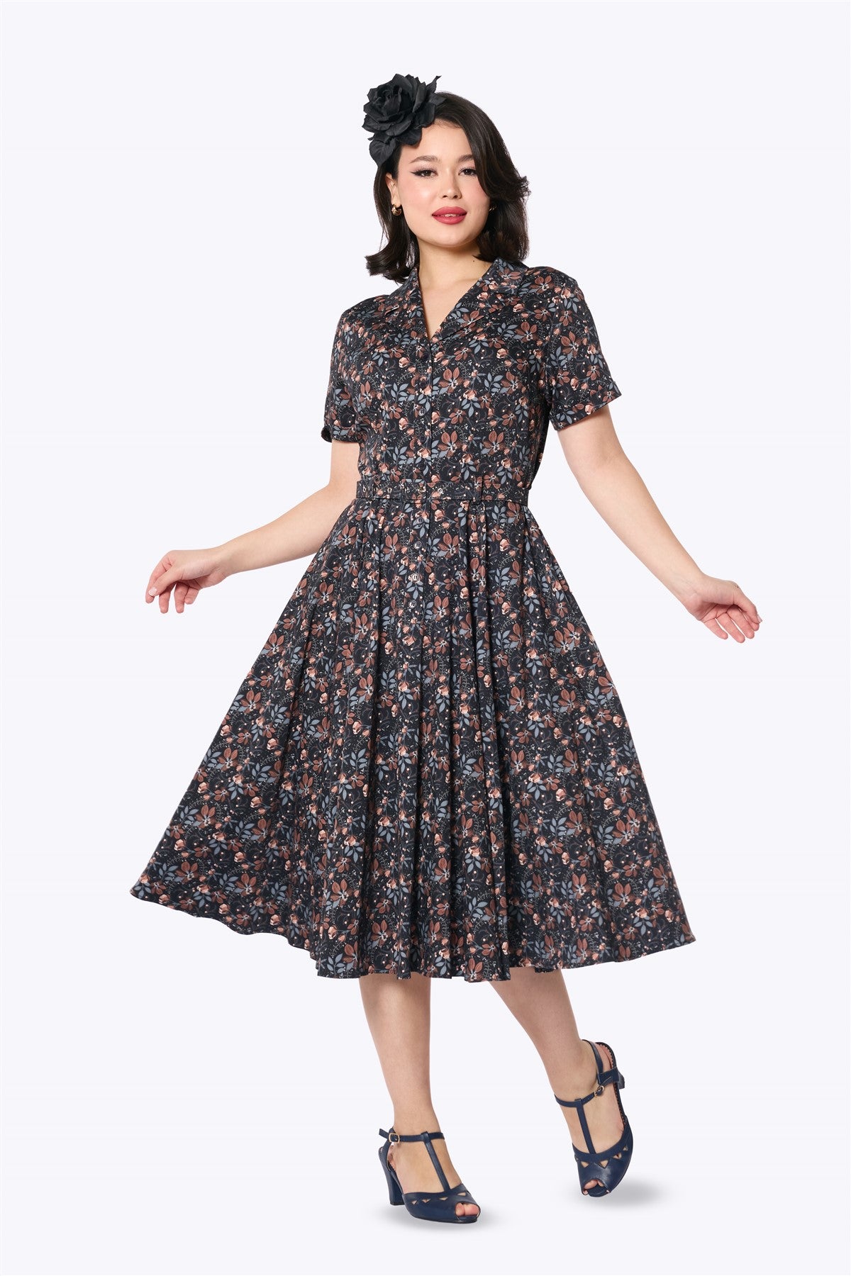 Caterina Old Forest Swing Dress
