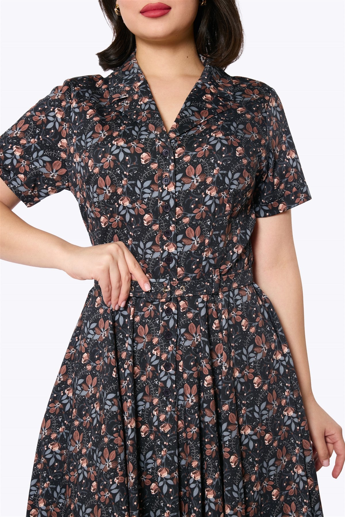 Caterina Old Forest Swing Dress