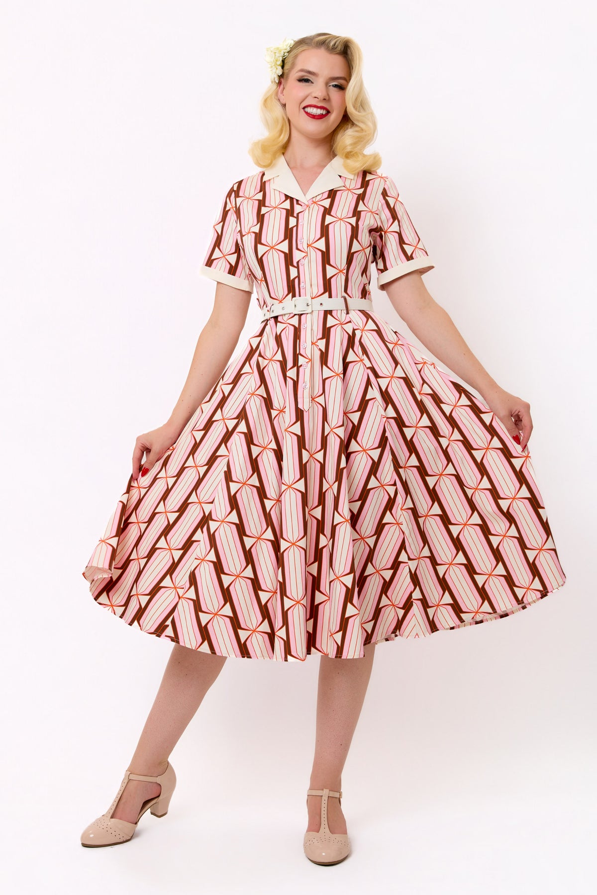 Caterina Atomic Affair Swing Dress