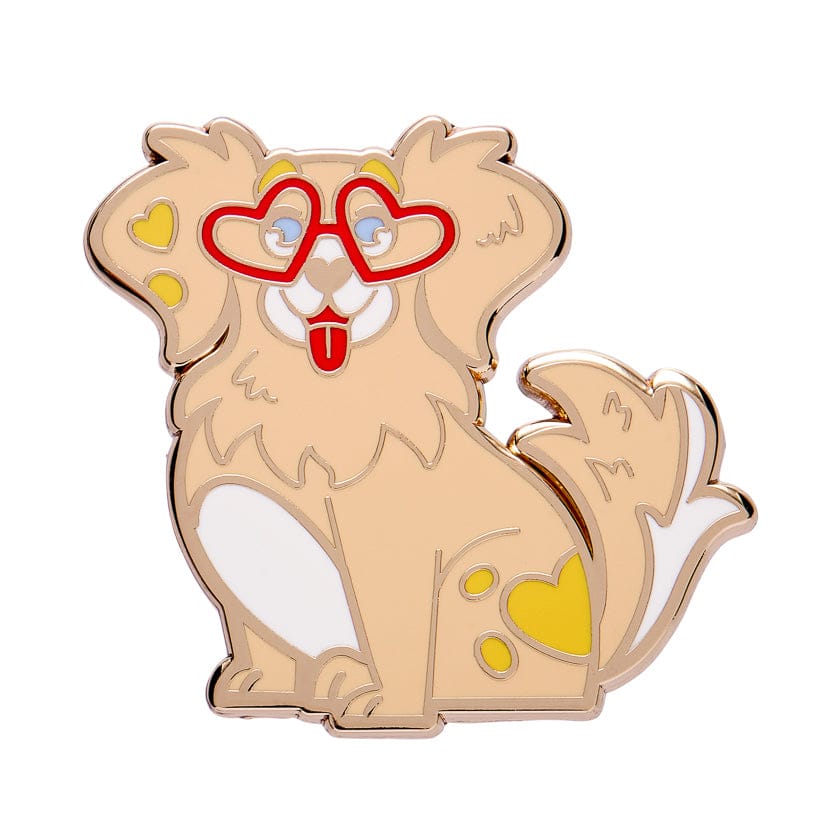 Erstwilder Valentino Pupperino Enamel Pin