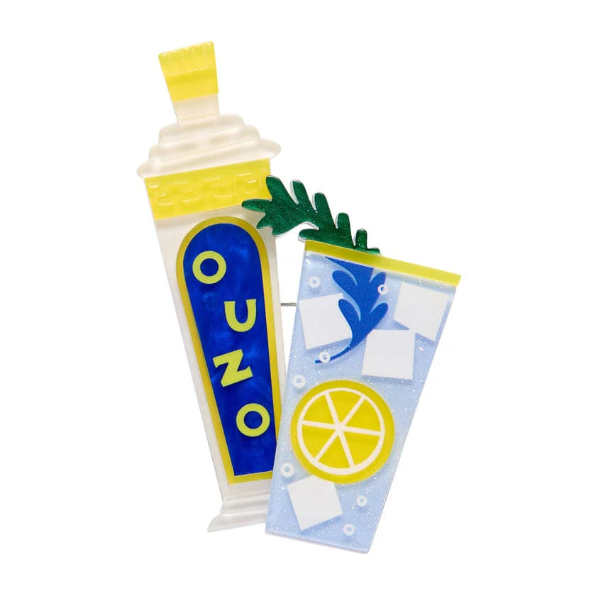 Erstwilder Opa! Ouzo Brooch
