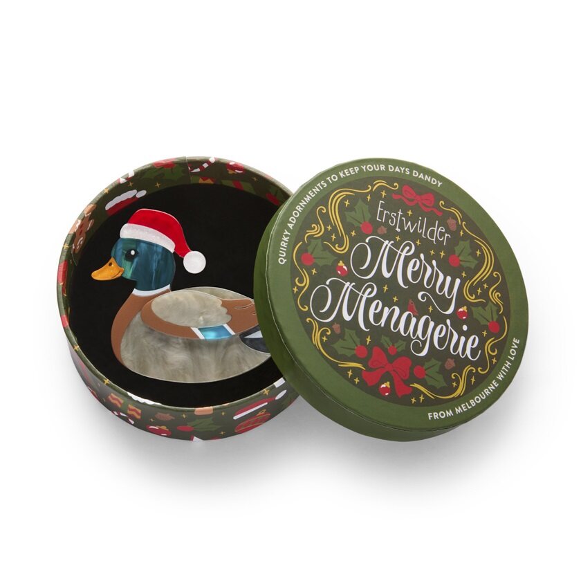 Daphne the duck brooch