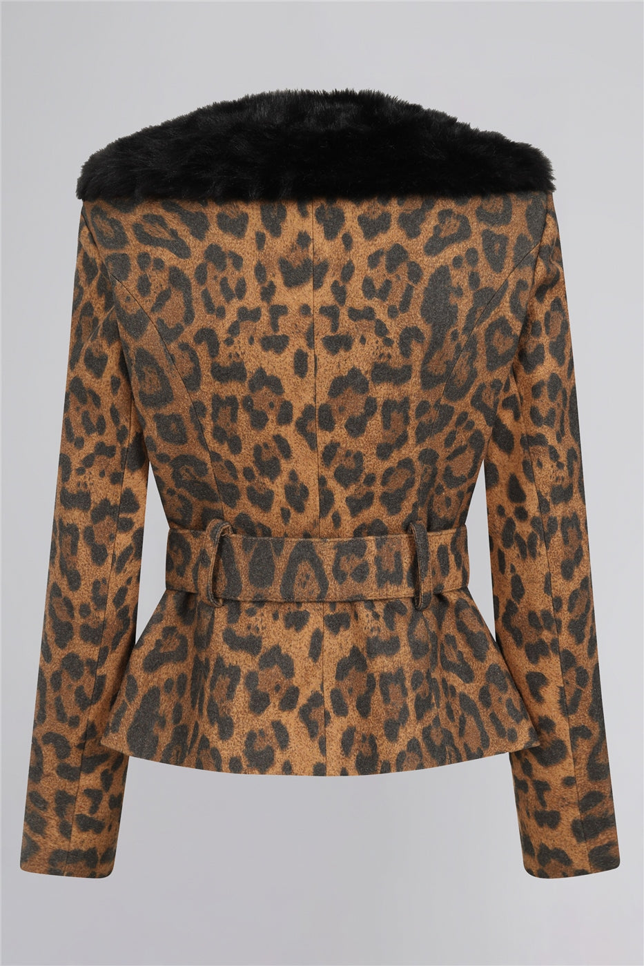 Molly Leopard Print Jacket