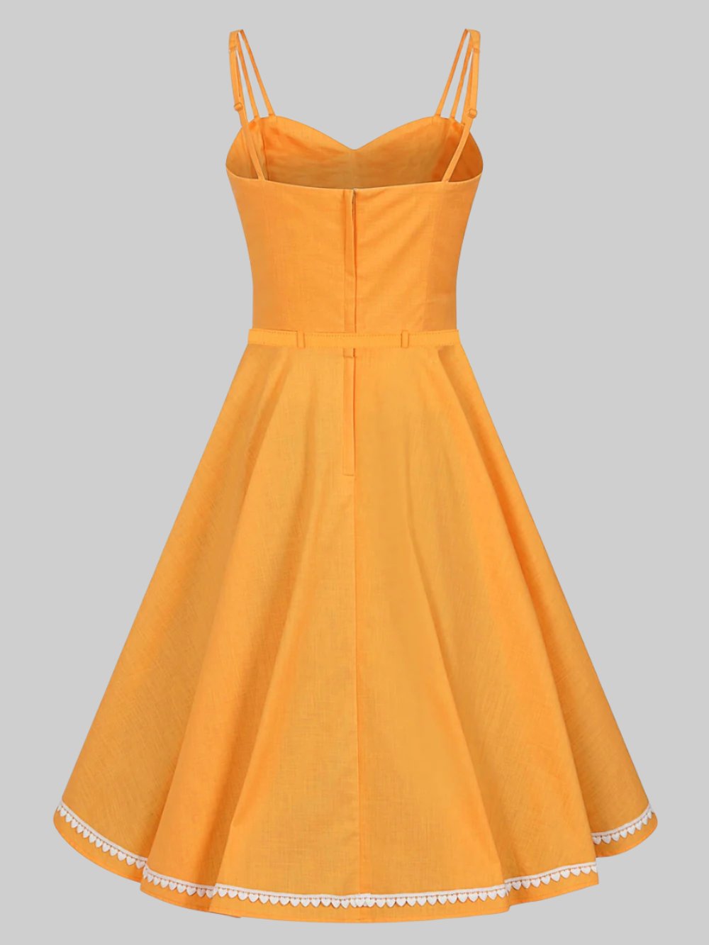Nova Heart Trim Swing Dress