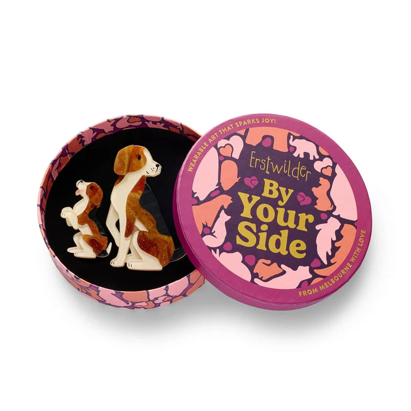 ErstwilderPaw by Paw Brooch Pair