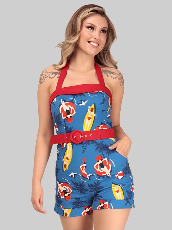 Jojo Surfing Playsuit
