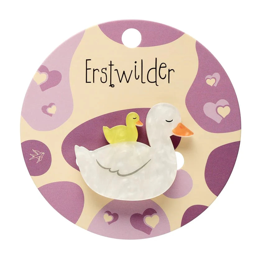Erstwilder Ducks Simplified Mini Brooch
