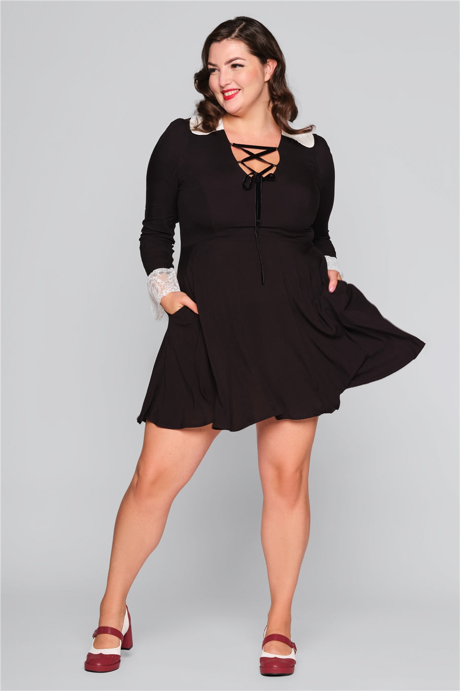 Marceline Mini Flared Dress