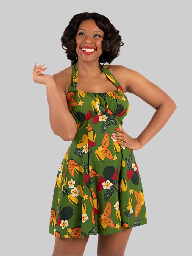 Milly Fruit Jungle Mini Dress