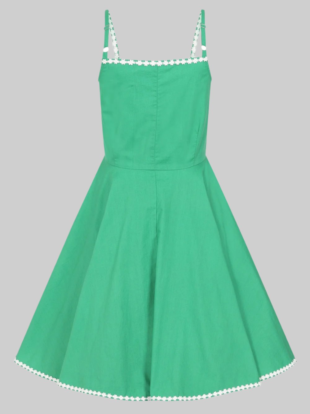 Morgana Plain Swing Dress