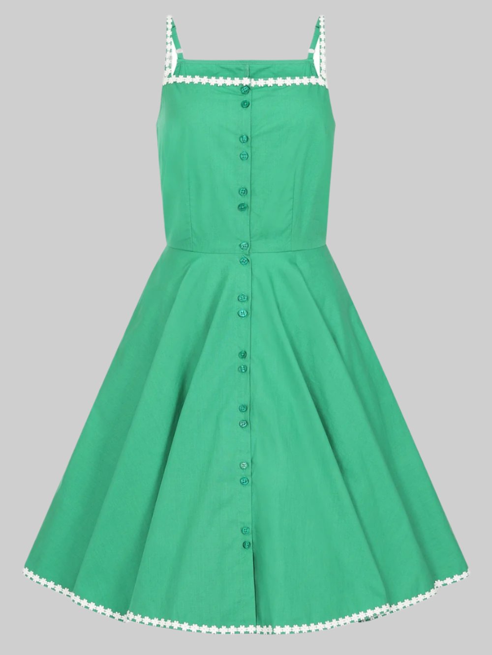 Morgana Plain Swing Dress