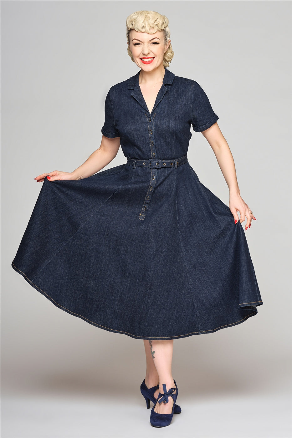 Caterina Denim Dress