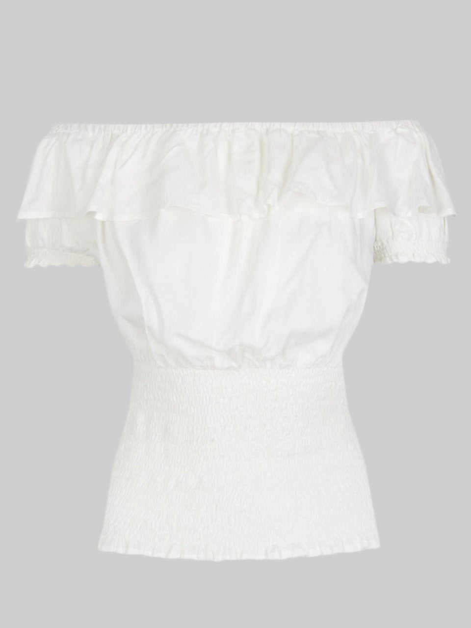 Bebe Plain Gypsy Top