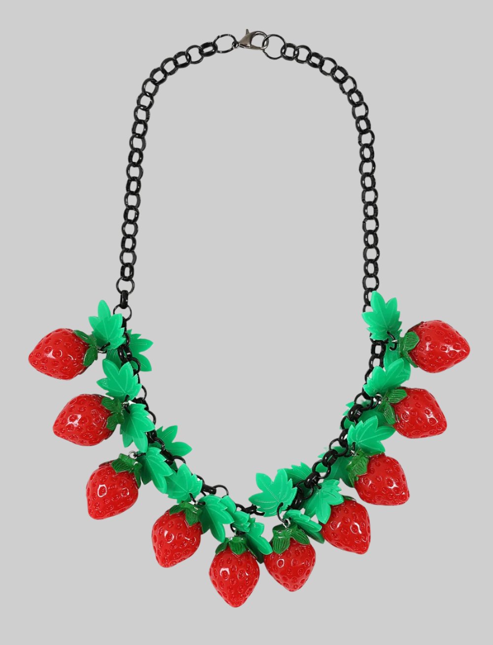 Mini Strawberries Necklace