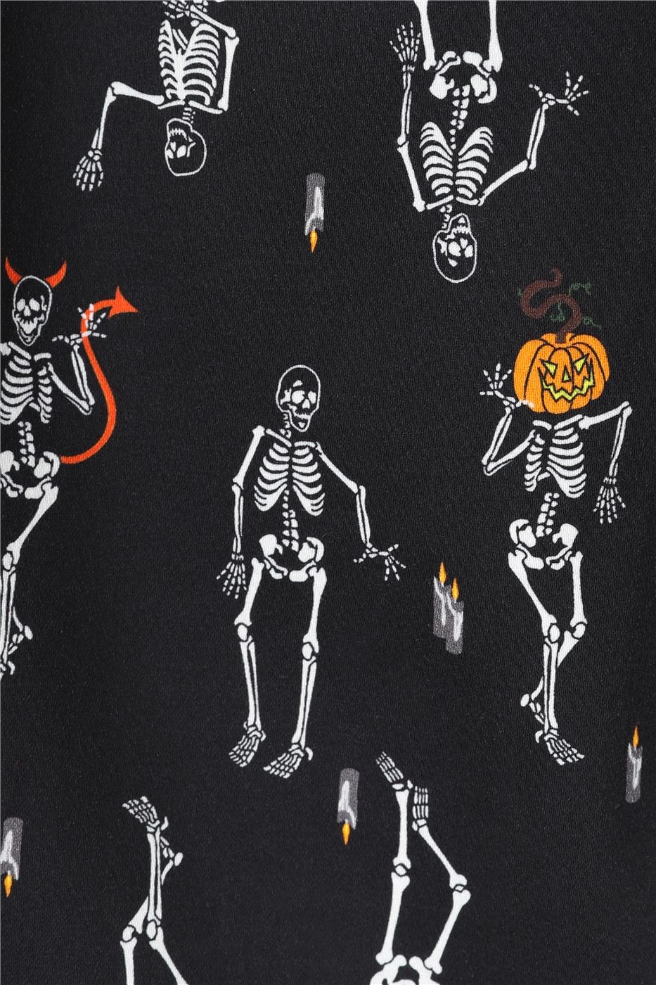 Jasmine Skeleton Boo-Gie Swing Skirt