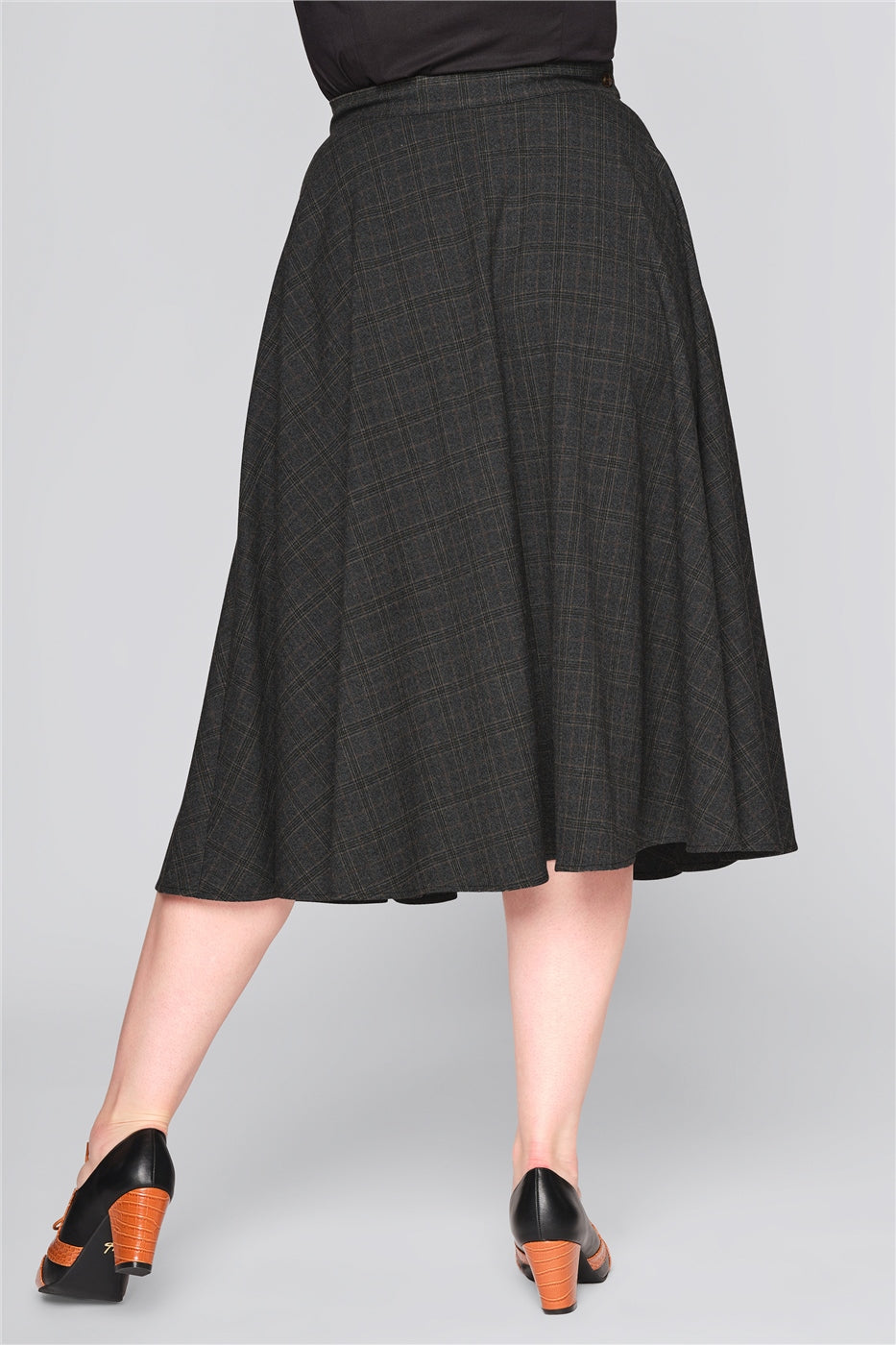 Professor Heritage Check Skirt