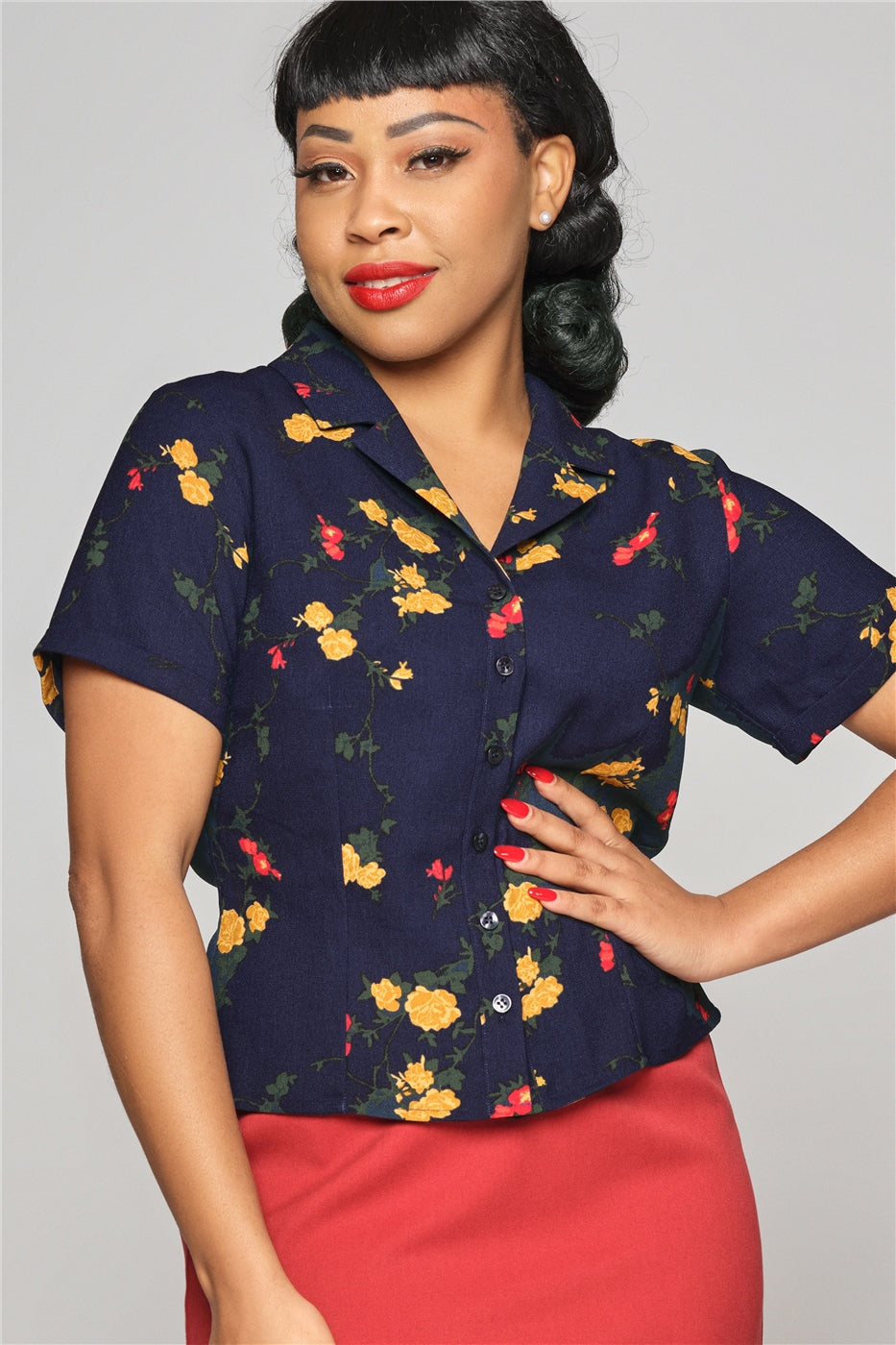 Caterina Winter Bloom Shirt