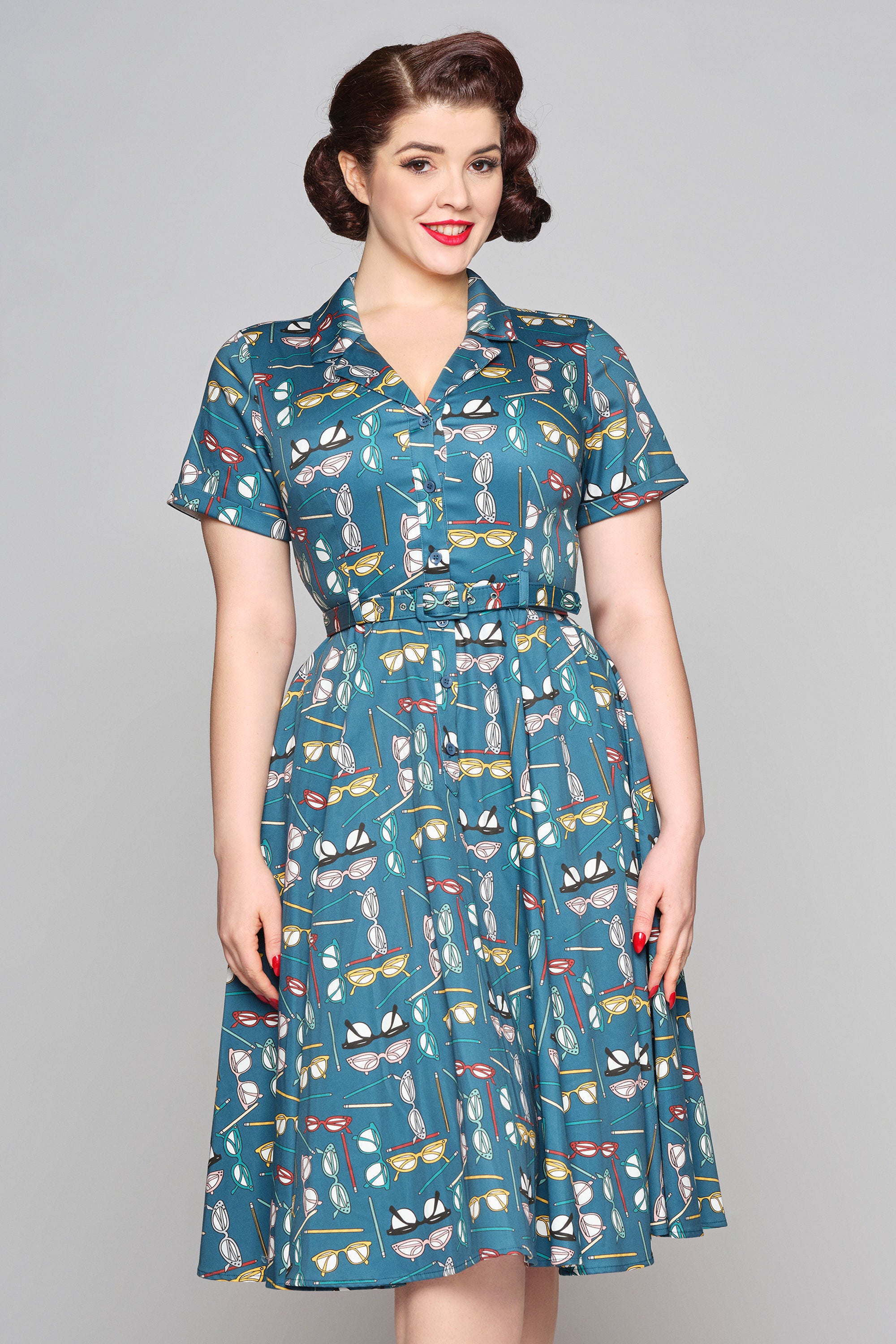 Caterina Geek Swing Dress