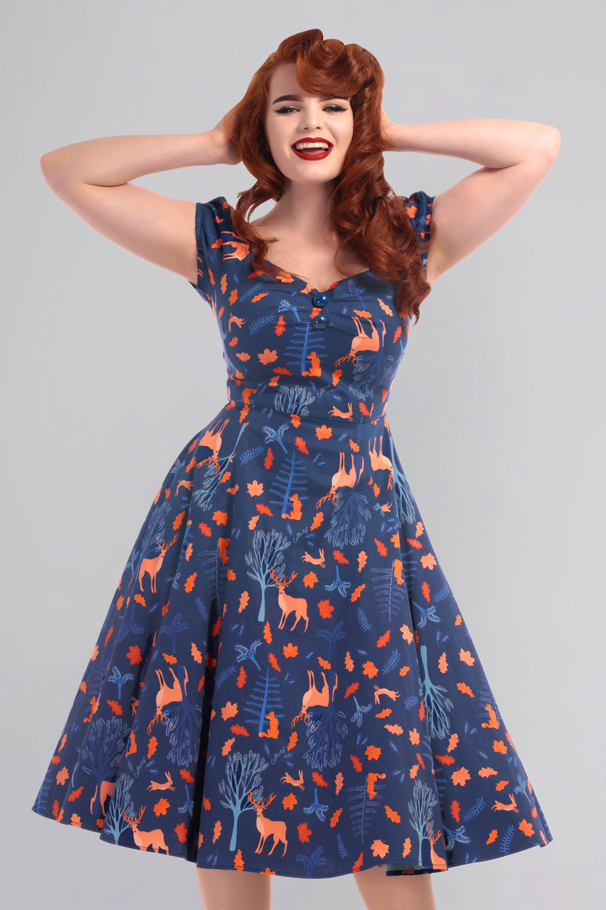 Dolores Forest Friends Doll Dress