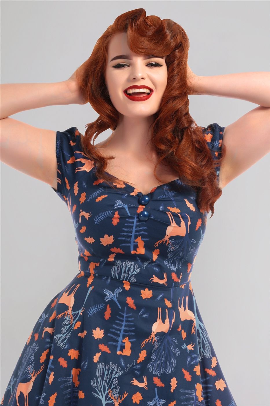 Dolores Forest Friends Doll Dress