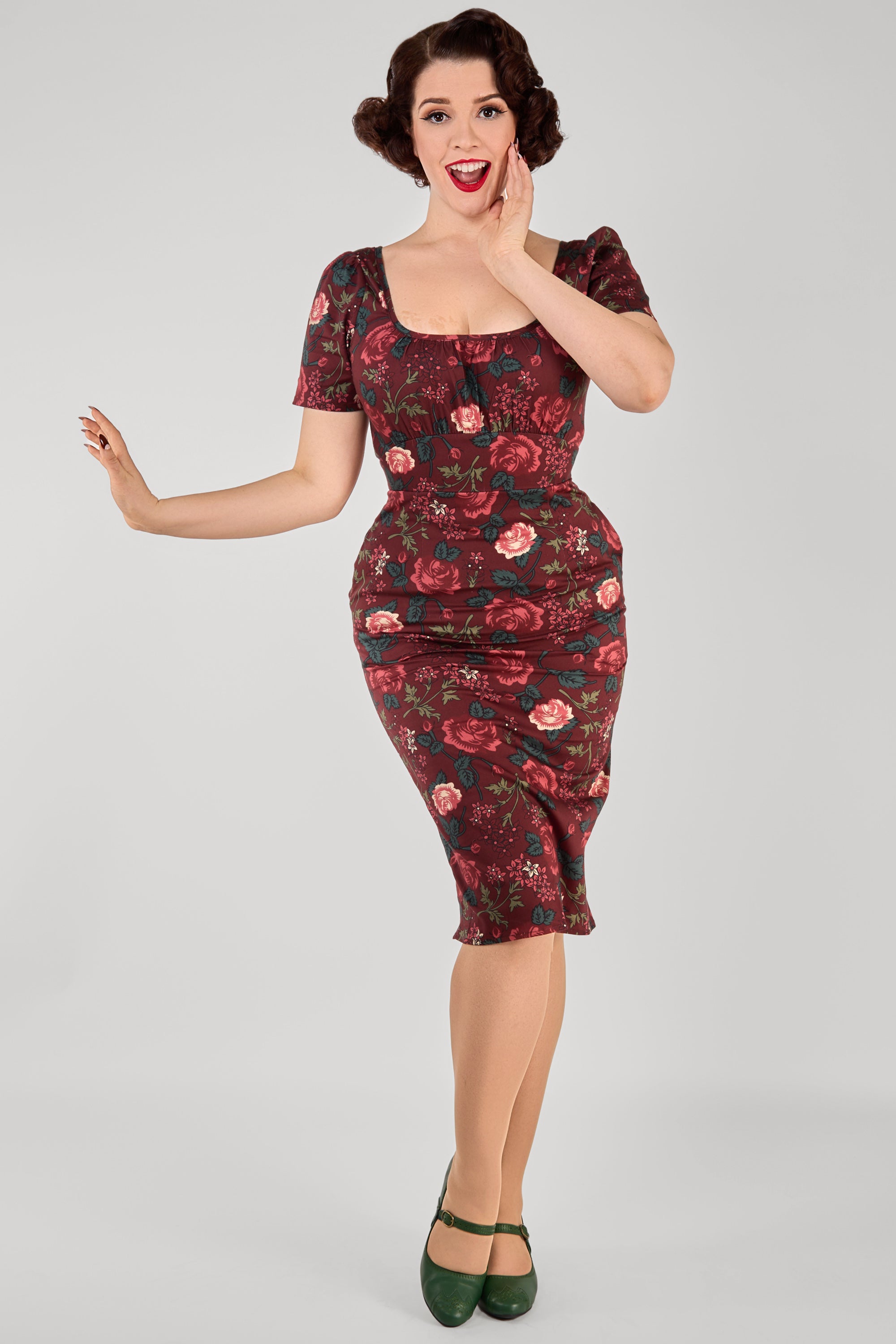 Giada Late Bloom Pencil Dress