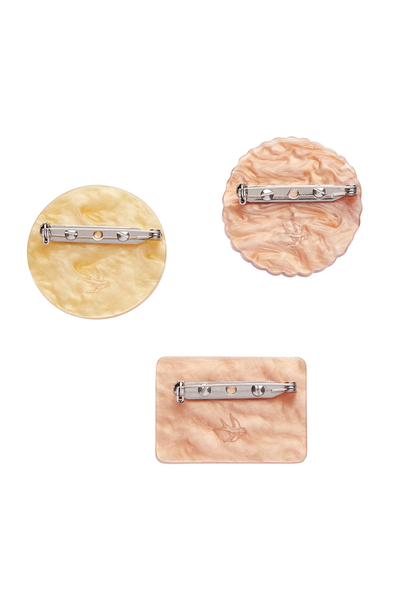 Erstwilder A Biscuit or Three Mini Brooch Set