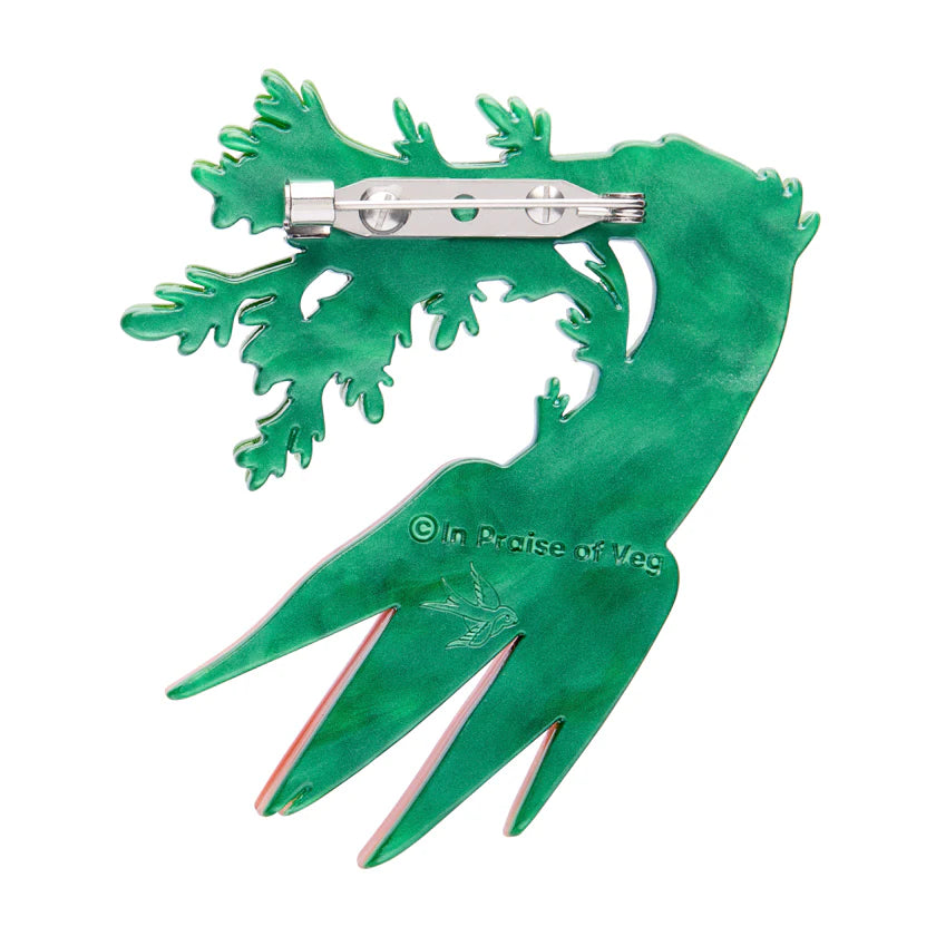 Carrot Topper Brooch