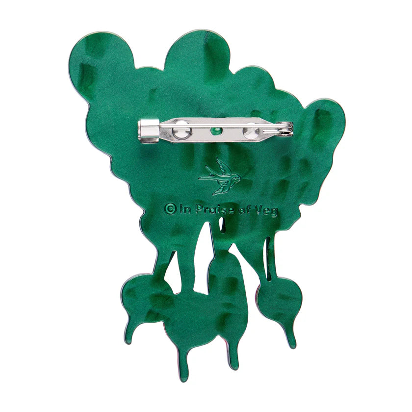 Radish Remedy Brooch