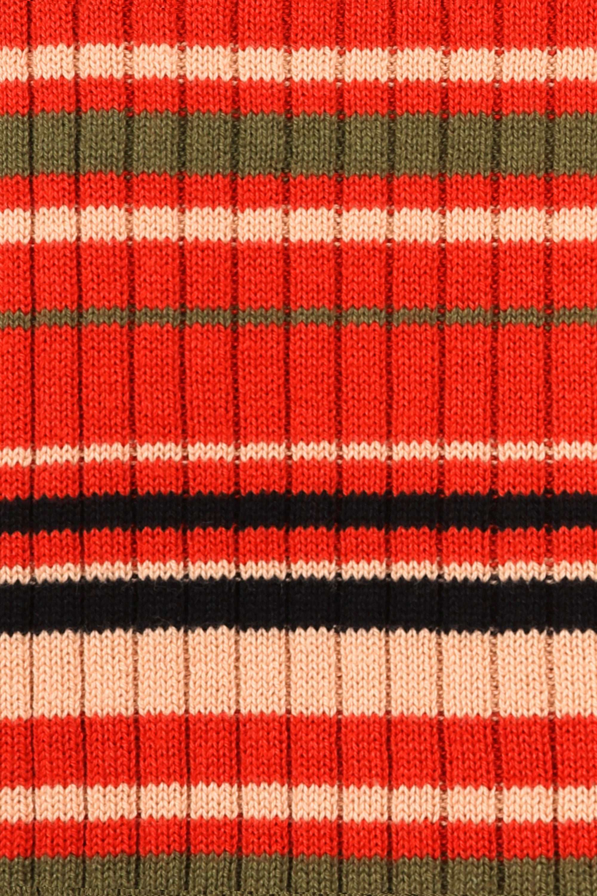 Pablo Striped Knitted Polo