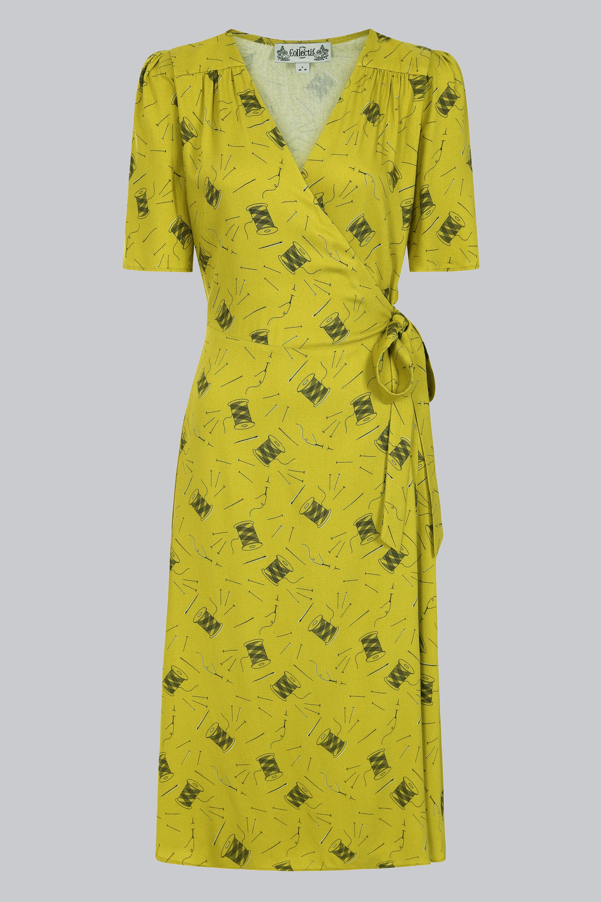 Cassandra Pins & Needles Wrap Dress