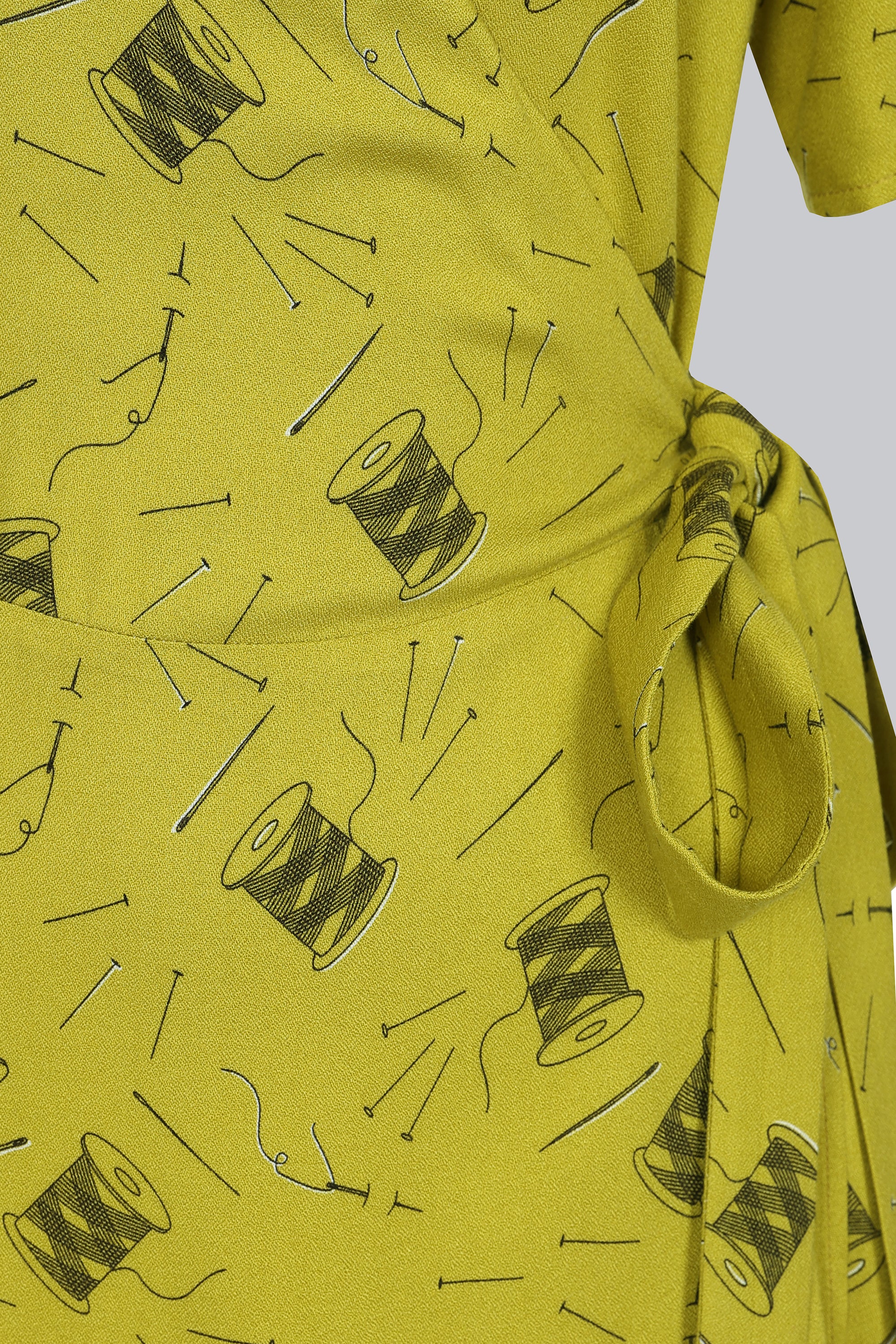 Cassandra Pins & Needles Wrap Dress