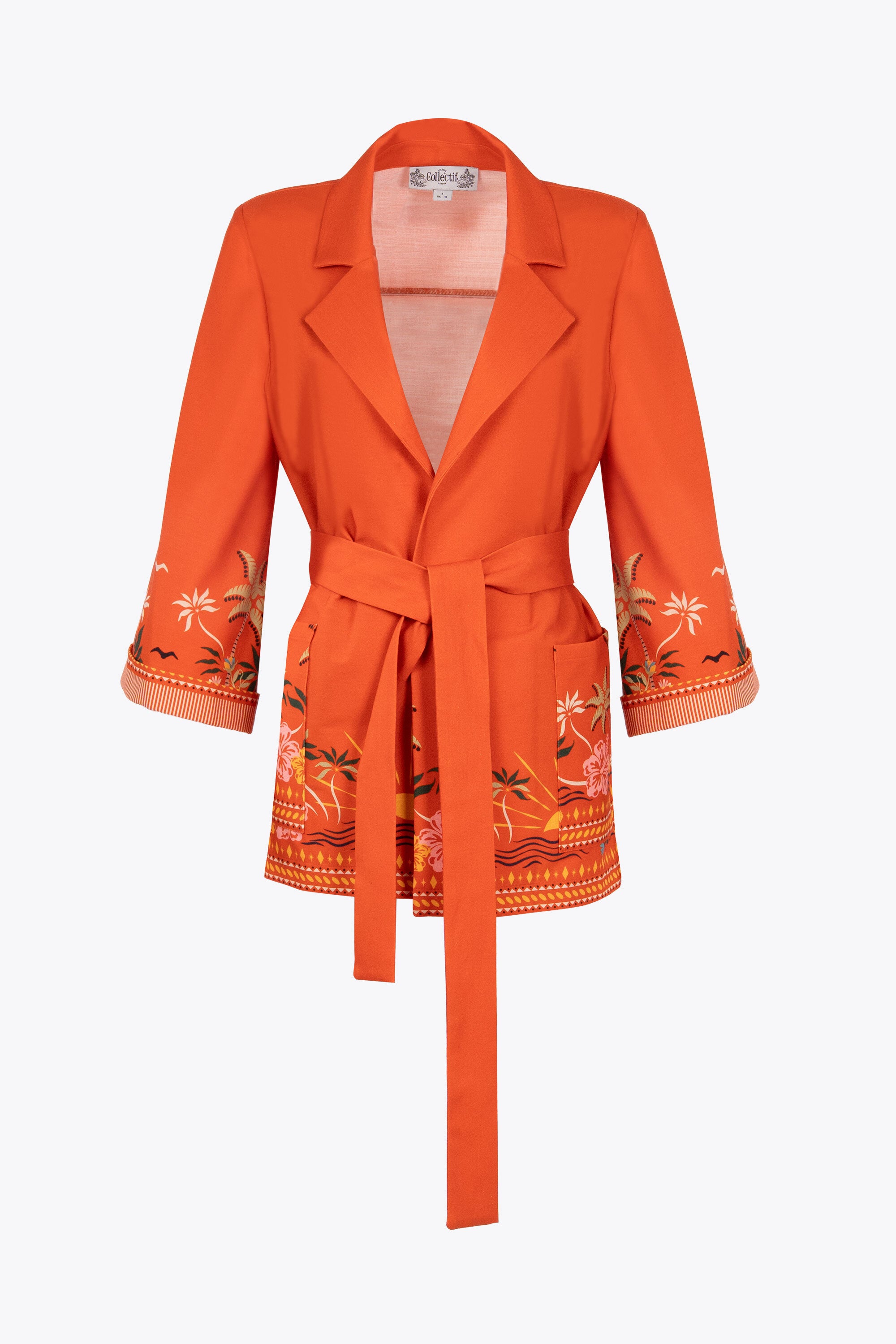 Francine Tropical Sunset Beach Jacket