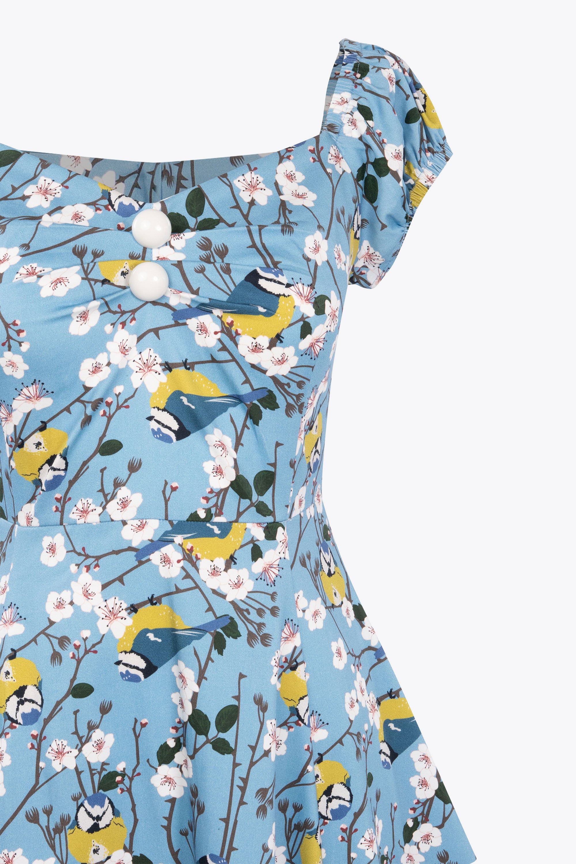 Dolores Blossom Birds Doll Dress