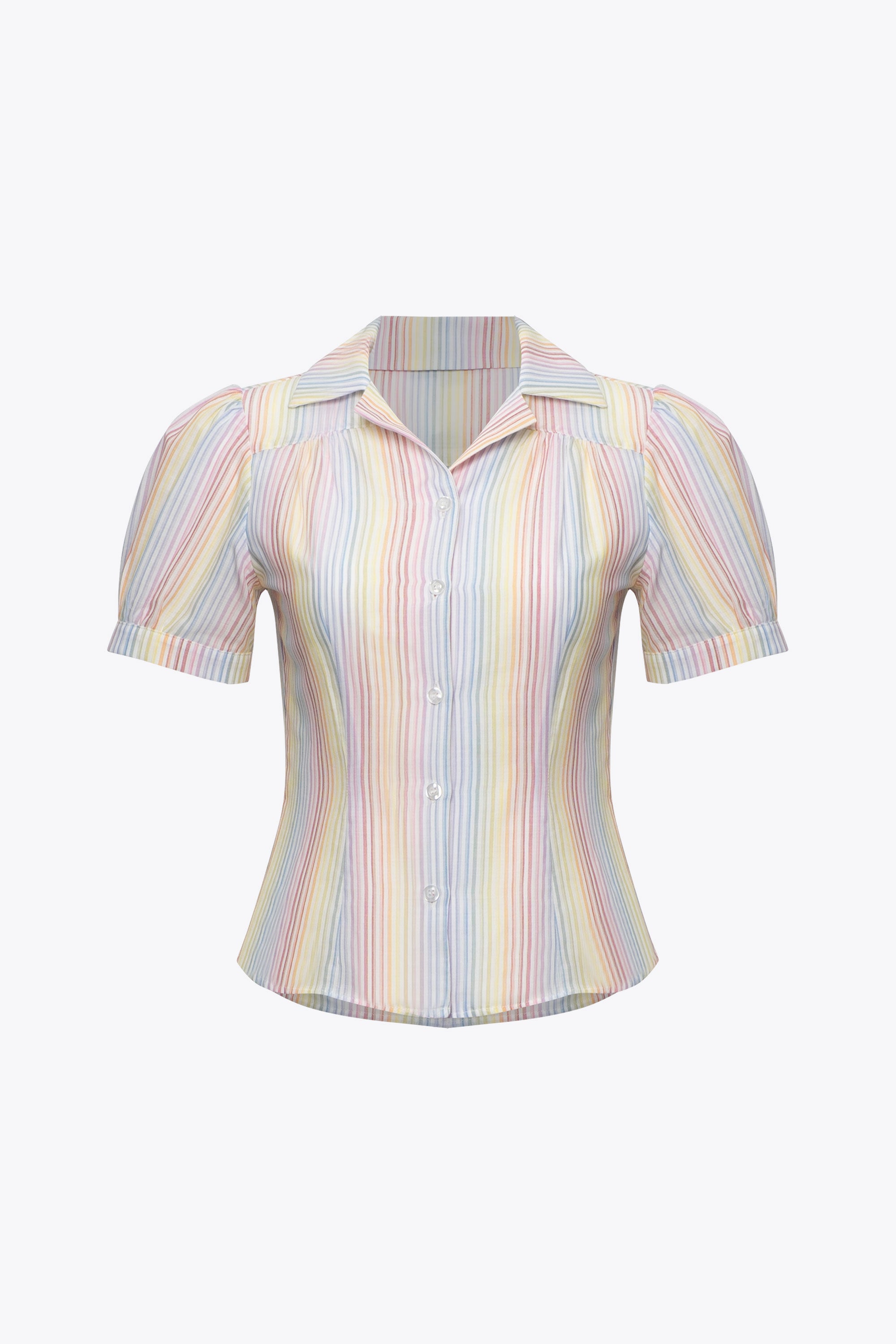 Luana Sherbet Stripe Shirt