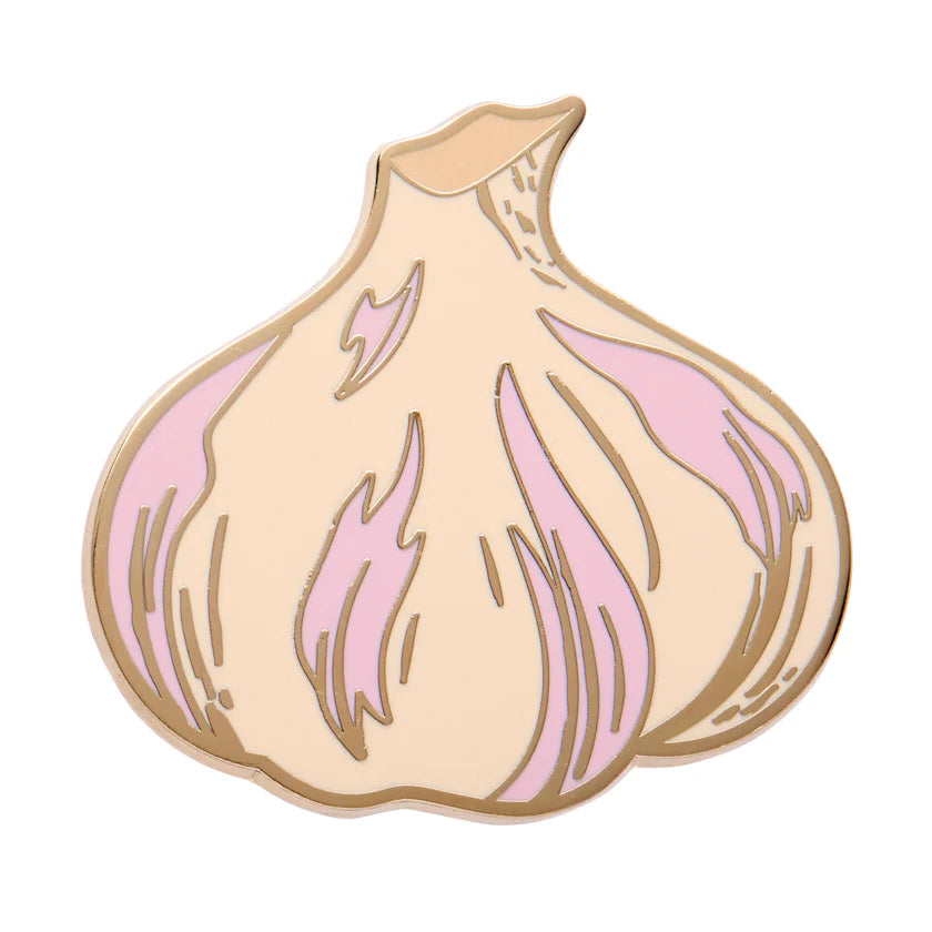 Garlic Guardian Enamel Pin