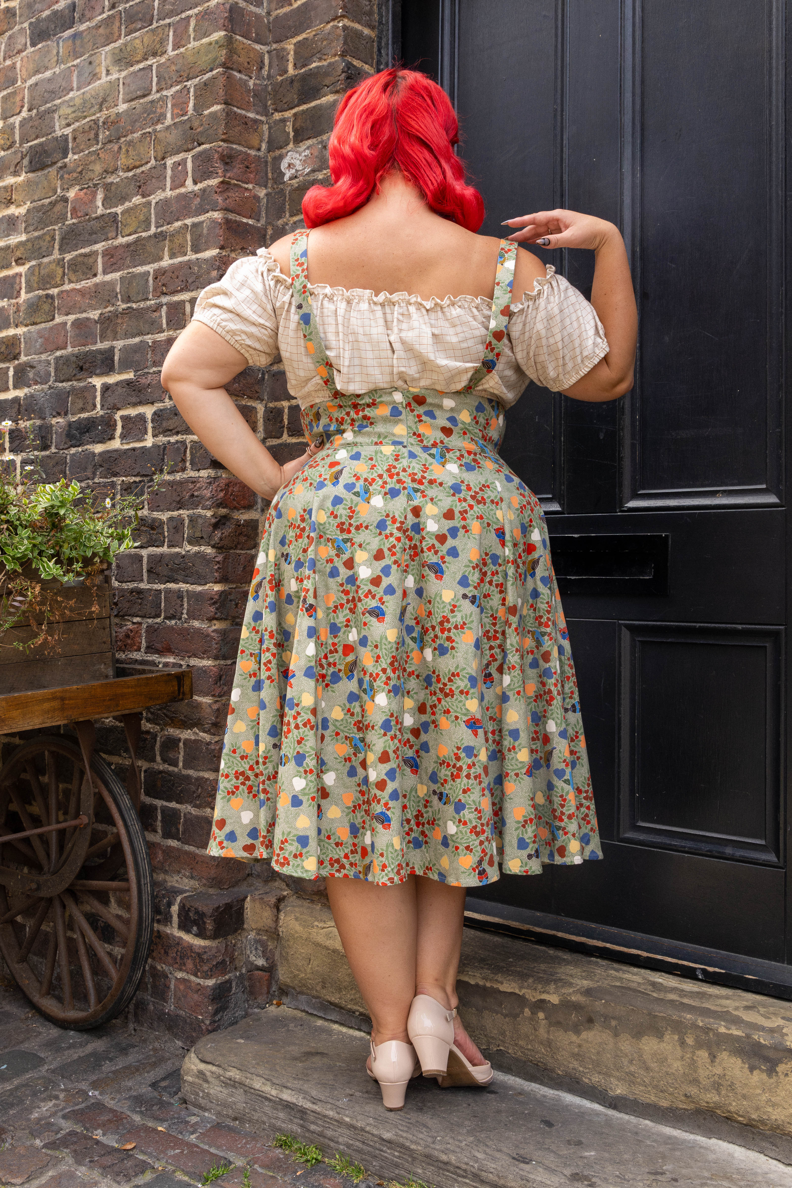 Alexa Love Birds Swing Skirt