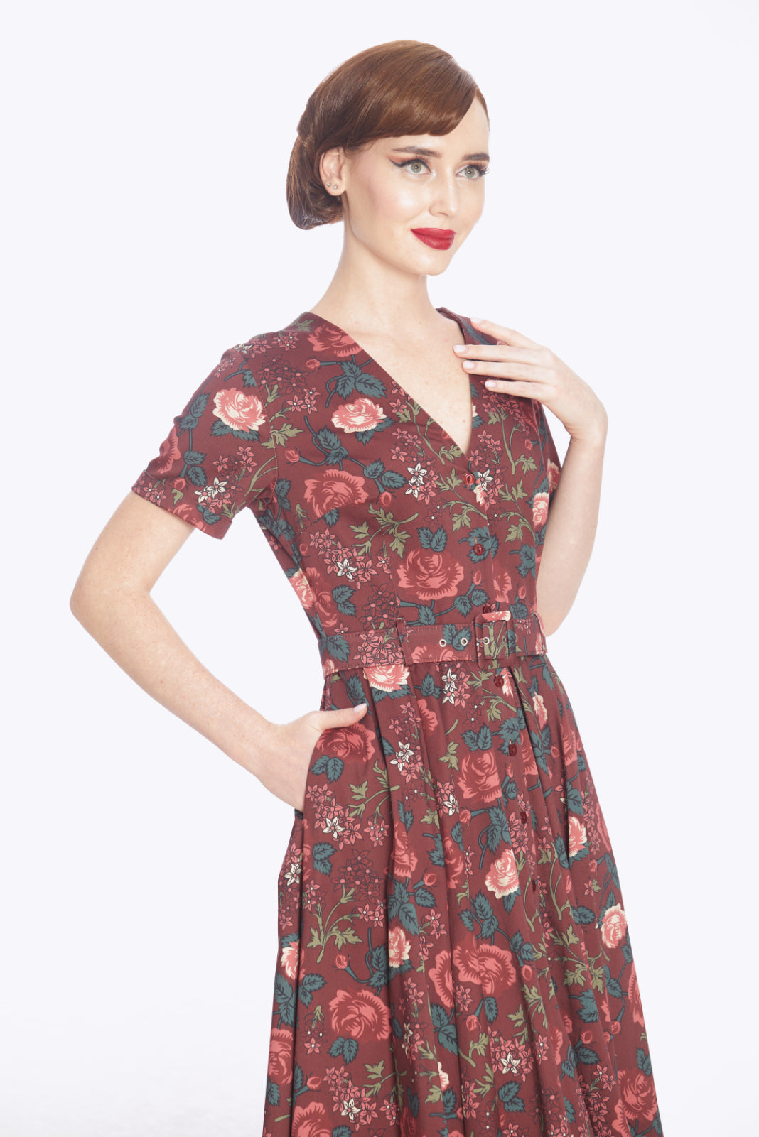 Shana Late Bloom Swing Dress