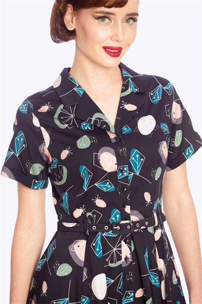 Caterina Atomic Floral Doll Dress