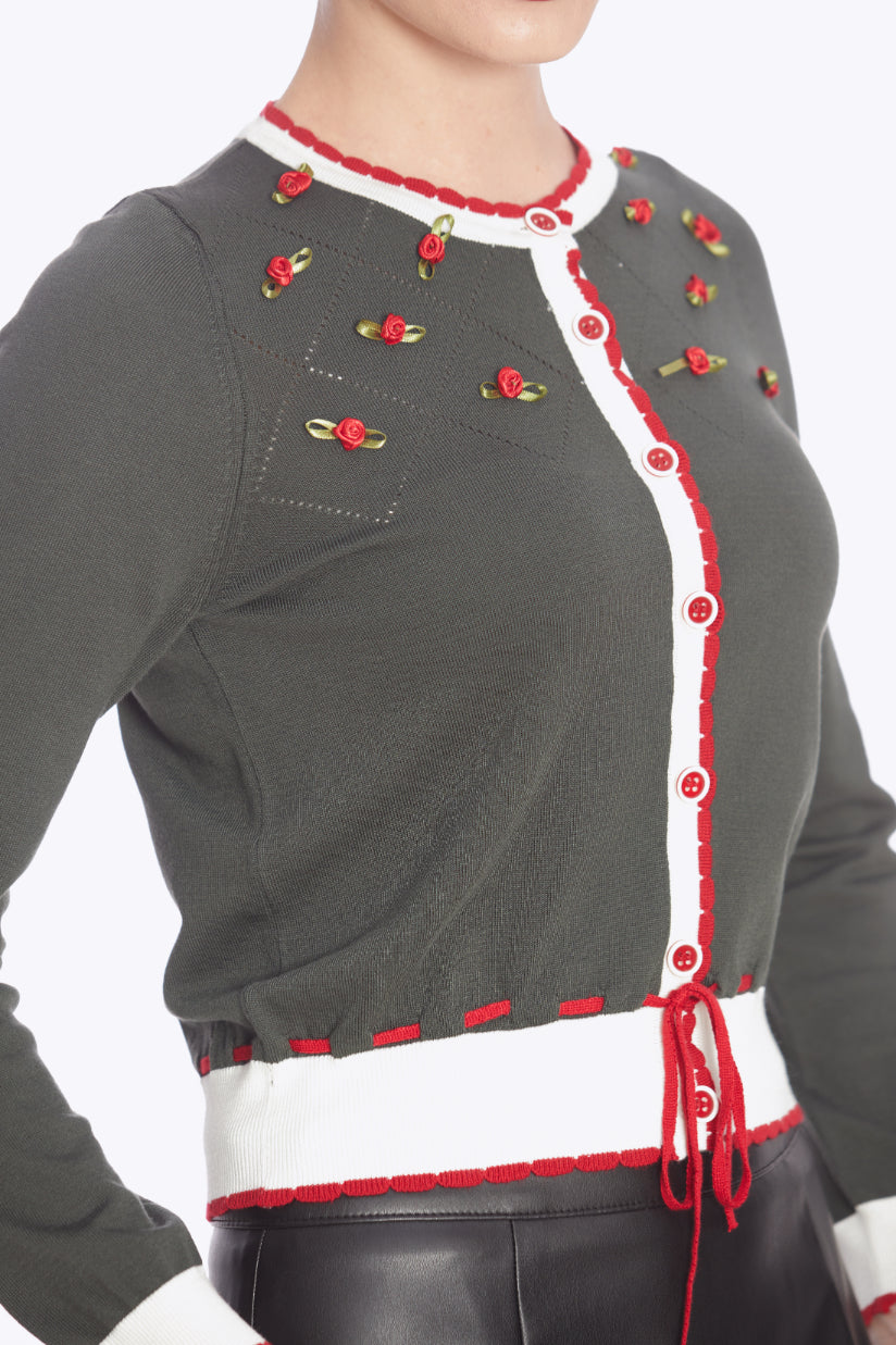 Dolce Darling Cardigan Green