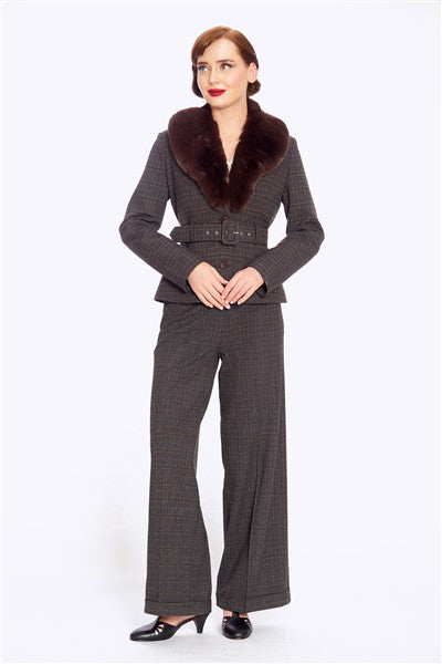 Molly Professor Check Jacket