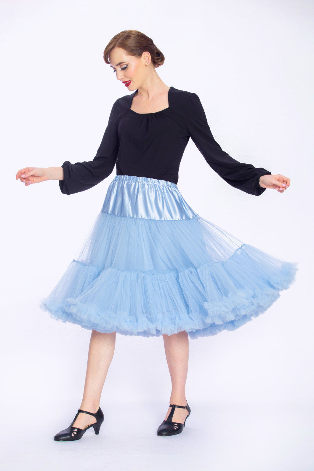 Doris Luxury Petticoat Blue