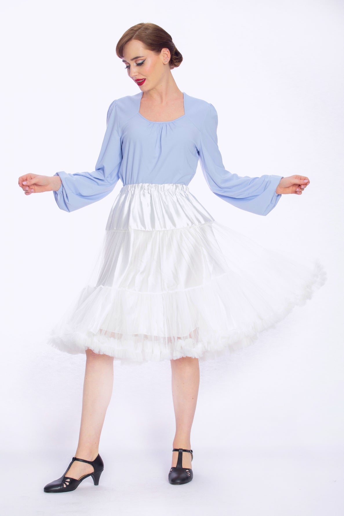 Grace All-Day Petticoat White